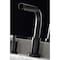 Kingston Brass FSC8950SVL Widespread Bathroom Faucet with Brass Pop-Up, Matte Black FSC8950SVL - alternate 6